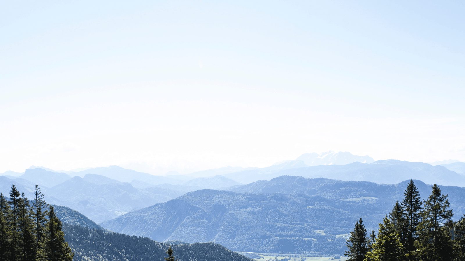 Alpenpanorama in der Nationalparkregion Bayerischer Wald