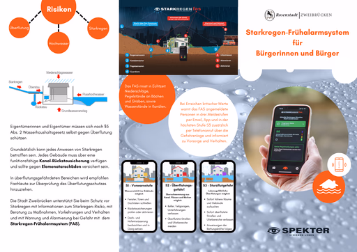 Die Starkregen-App sorgt für mehr Sicherheit entlang der Bäche in der Südwestpfalz