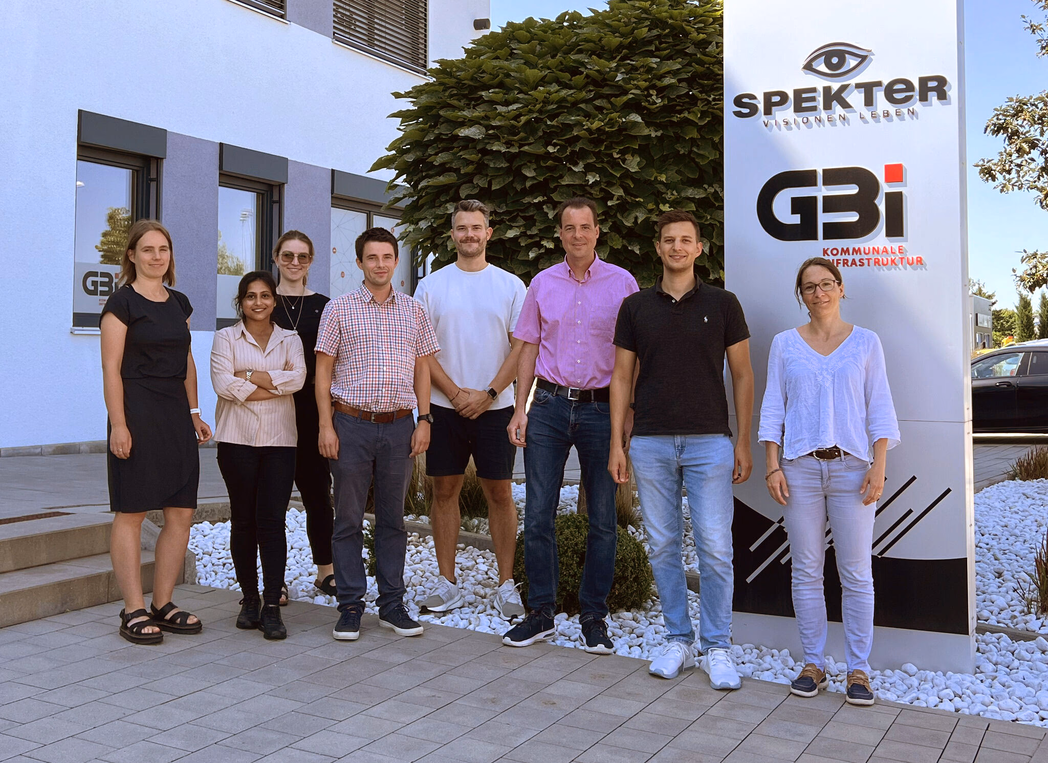 Wissenschaftler und Starkregenexperten beim Projekt-Kickoff im Spekter-Büro in Herzogenaurach
