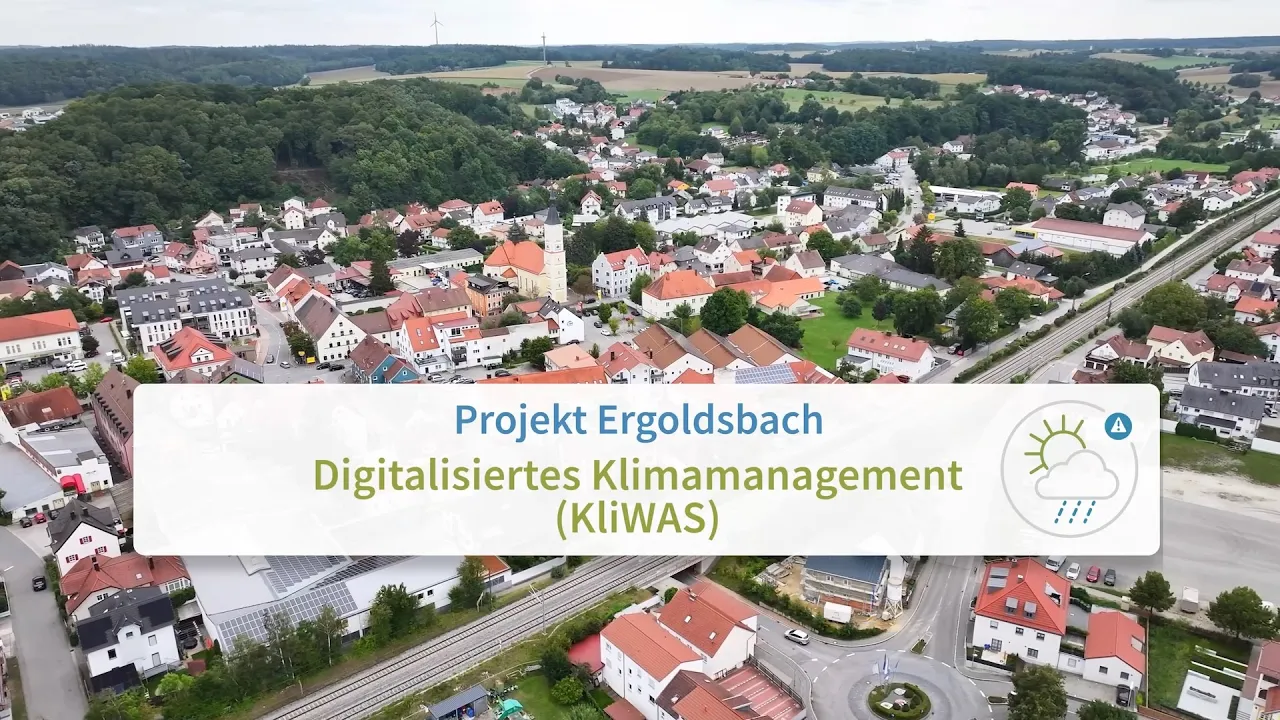 Projekt Ergoldsbach – Digitalisiertes Klimamanagement (KliWAS)