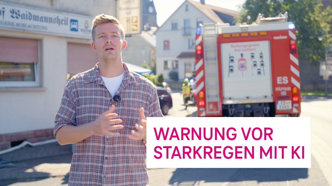 Warnung vor Starkregen mit KI - Netzgeschichten